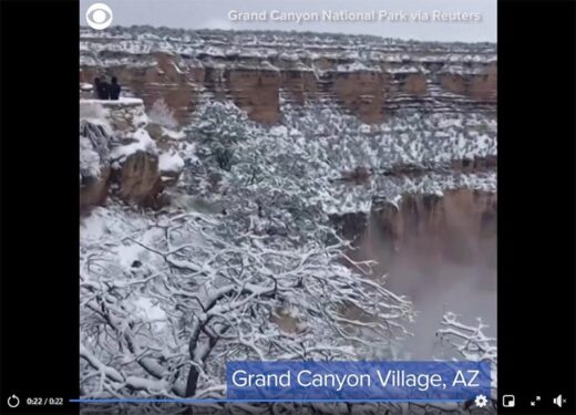 Grand Canyon Snow
